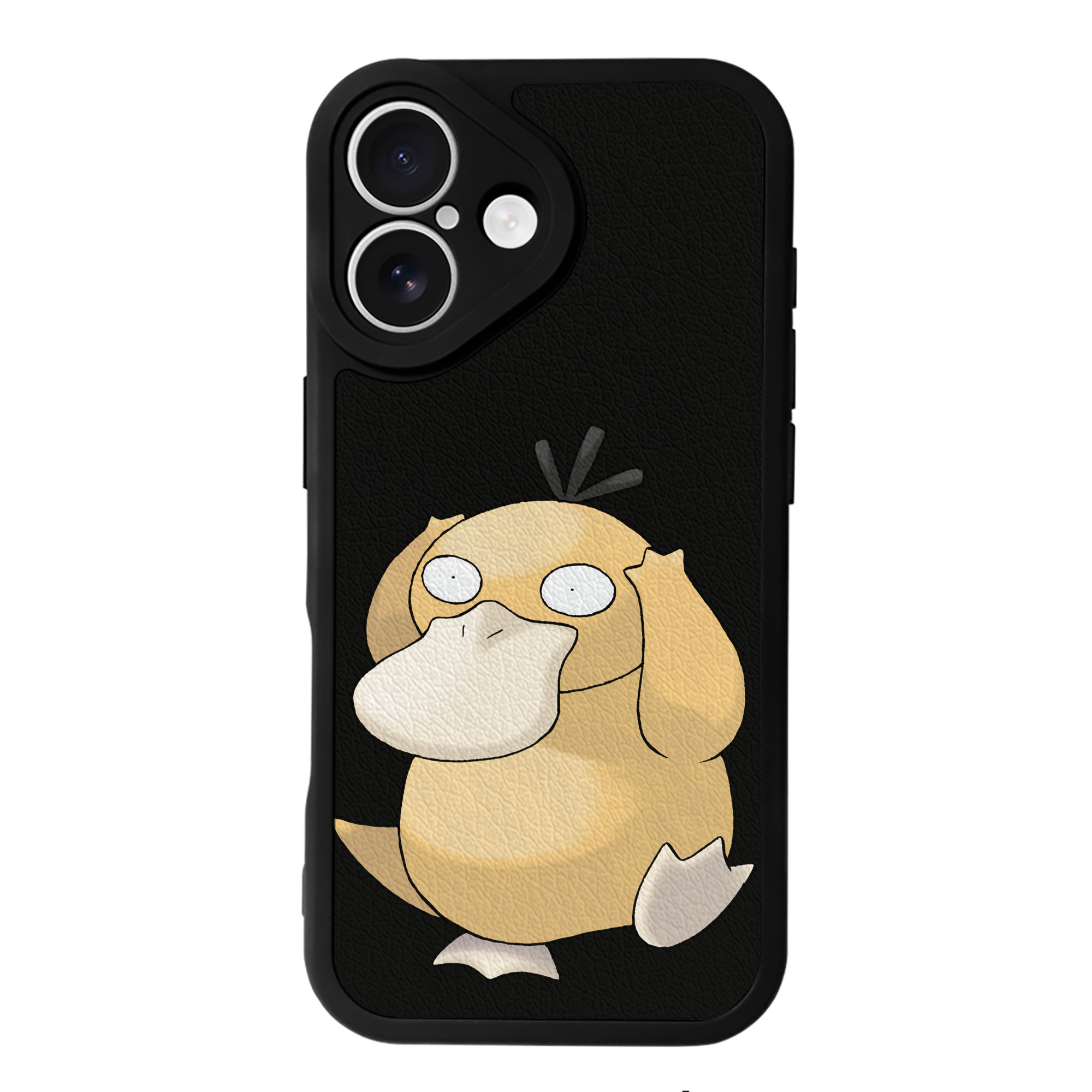 （画像用） ポケットモンスター Pokémon 【iPhone 16シリーズ対応】シリコンスマホケース（レザー調） 材質：シリコン